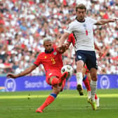 FUTILE FURROW - Leeds United's Patrick Bamford made plenty of runs but his England team-mates struggled to find him in the 4-0 win over Andorra. Pic: Getty