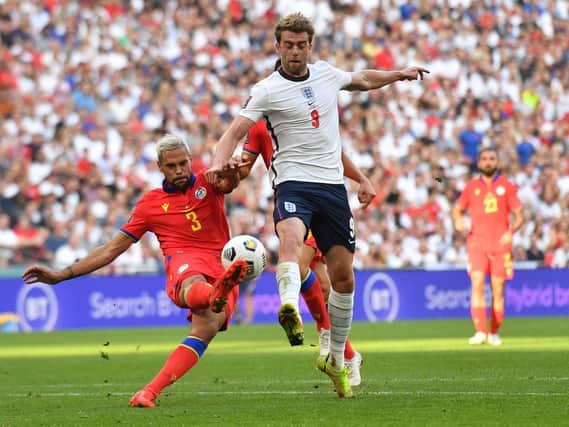 FUTILE FURROW - Leeds United's Patrick Bamford made plenty of runs but his England team-mates struggled to find him in the 4-0 win over Andorra. Pic: Getty