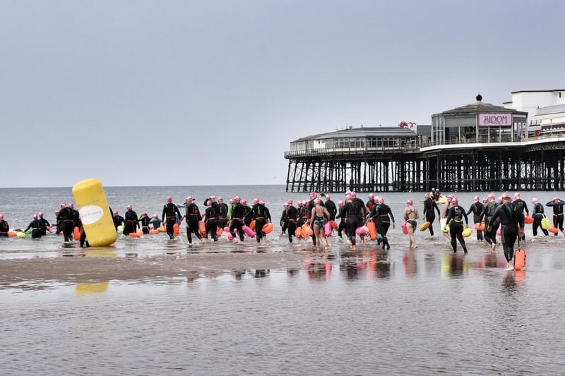 Organiser Julie Bradshaw said: "As always I am ever grateful for the support of Blackpool Council in running this event and Blackpool Transport with their trams and I am ever appreciative for the volunteers who registered the swimmers and helped with the smooth running of the event