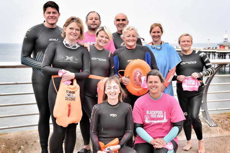 Swimmers came from all over the North West to take part