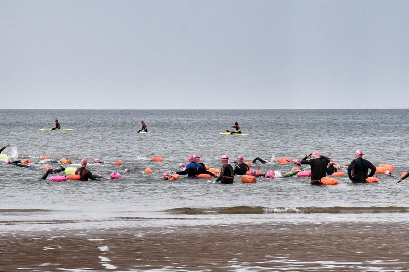 Julie added: "Thanks to Swimzi for providing the swim hats which ensured the swimmers were visible in the water as safety is paramount."