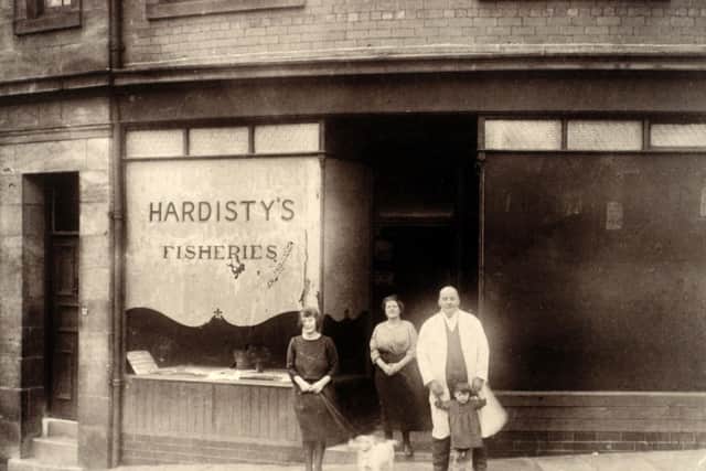 Hardisty’s fish and chip shop in Kirkstall circa 1920s. PIC:Leeds Museums and Galleries