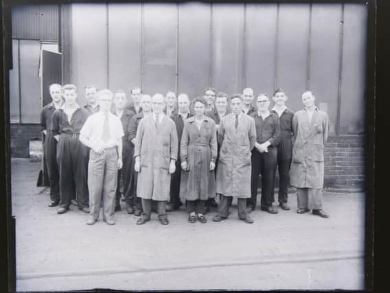Kirkstall Forge workers. Year unknown.