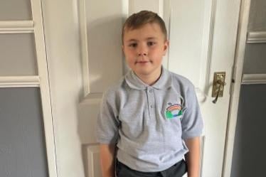 Logan ready for year 4 shared by Sarah Brooks.