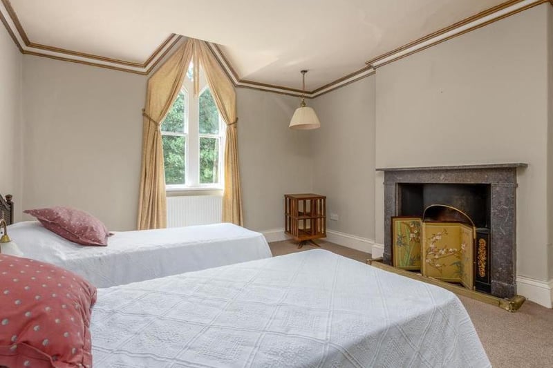 Halton-with-Aughton, Lancaster. One of the four bedrooms at the property. Picture courtesy of Houseclub.