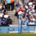 England's Jonny Bairstow looks back as he is bowled out by Indai's Jasprit Bumrah on day five at the Kia Oval Picture: Adam Davy/PA