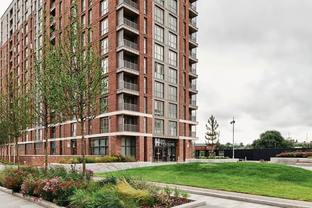 Rents start from about £900 per month for a one-bedroom flat with superfast broadband included.