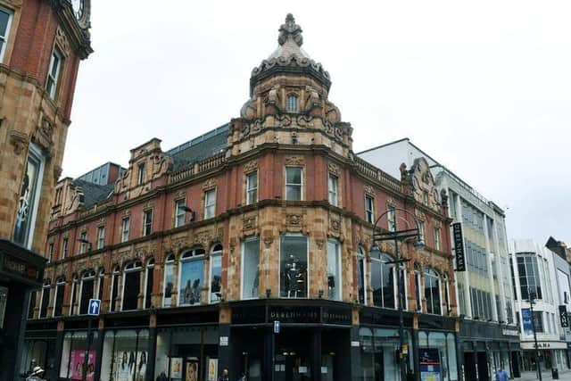 The former Debenhams store is to become a mixed use retail and residential site.