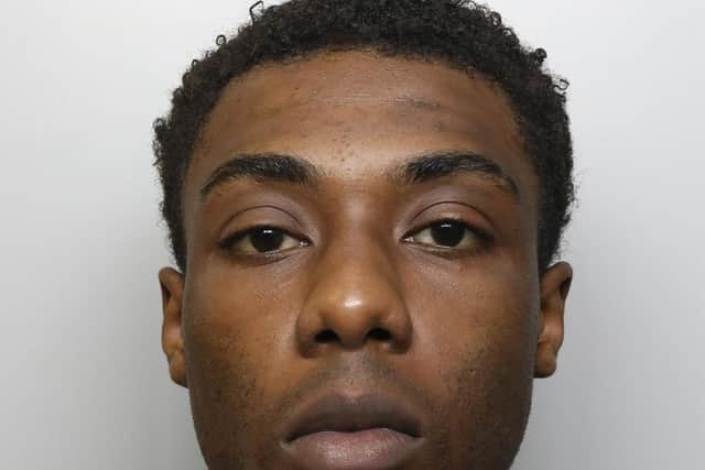 Bank robber Leonardo Richmond was jailed for four years at Leeds Crown Court.
