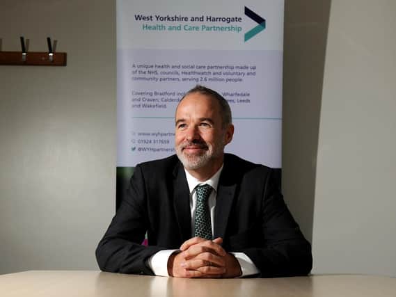 Rob Webster, lead chief executive of West Yorkshire and Harrogate ICS. Picture: Simon Hulme