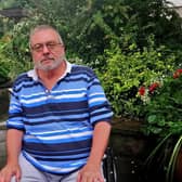 Richard Saberton was left paralysed for life after a delay in administrating antibiotics to treat his sepsis.
