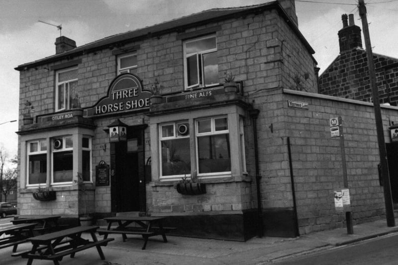 Were you a regular here back in the day? Three Horse Shoes on Otley Road pictured in May 1991.
