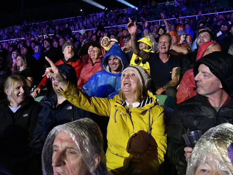 A great night for James fans at the Open Air Theatre.