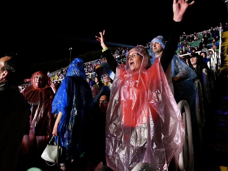 Revellers enjoying their night in Scarborough.