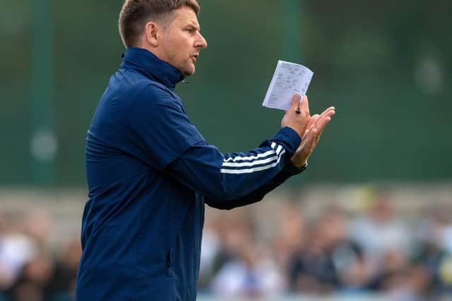 Leeds United Under-23s head coach Mark Jackson. Pic: Bruce Rollinson