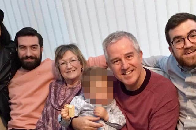 Undated family handout photo of Ross McCarthy (right) with his family. His father Mike McCarthy (second right), a former national TV journalist, is carrying out his late son's wishes by campaigning for better mental health support.