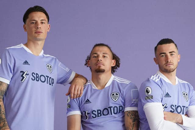 Leeds United's new third kit.