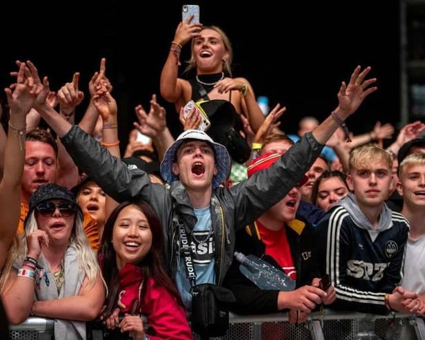 The crowds at Leeds Festival 2021 (photo: Mark Bickerdike).