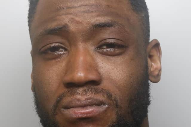Jonathan Ndombasi was jailed for eight years.