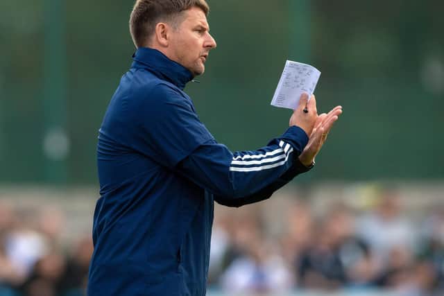 Leeds United Under-23s head coach Mark Jackson. Pic: Bruce Rollinson
