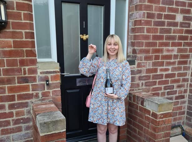 Beth Nunnington, from Leeds, recently purchased her first home by herself.