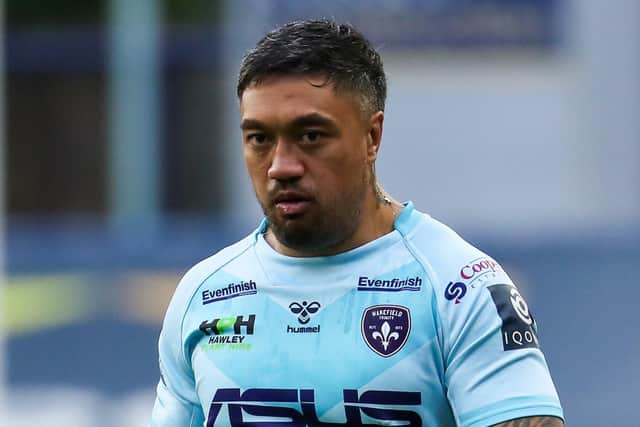 Available: Wakefield forward Tinirau Arona. Picture by Alex Whitehead/SWpix.com