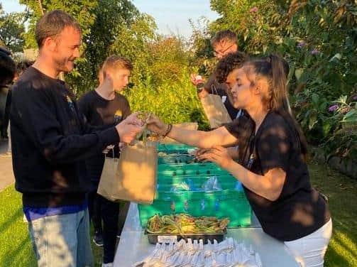 The young people, aged nine to 17, have built the farm from scratch at Harehills charity Community Action to Create Hope (CATCH)