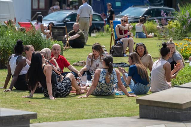 The heatwave is set to hit the UK from tomorrow but won't reach Leeds till later in the week.