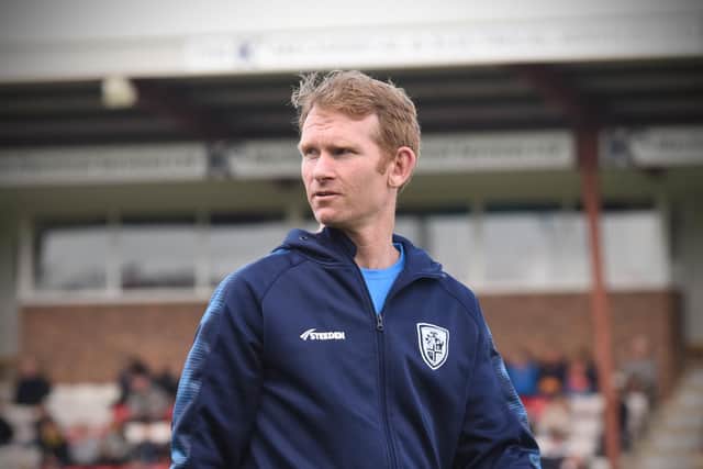 COACH: Featherstone's James Webster. Picture: Dec Hayes Photography.
