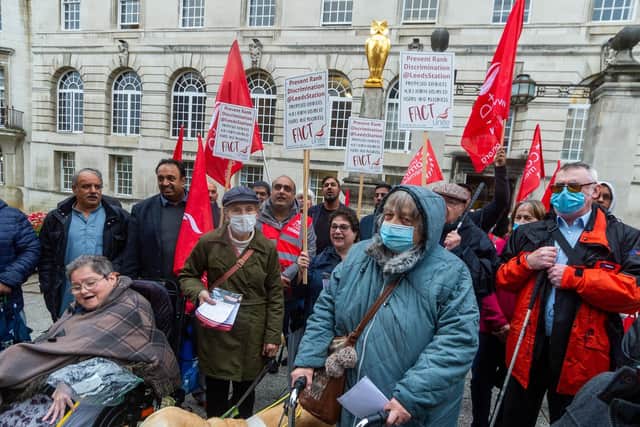 Speaking to the YEP, many of the disabled members of the protest said they would be negatively affected by the planned changes.