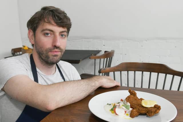 Rab is the head chef and owner of Hern in Chapel Allerton