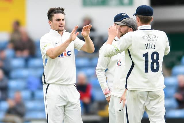 Yorkshire's Jordan Thompson. Picture: Will Palmer/SWpix.com