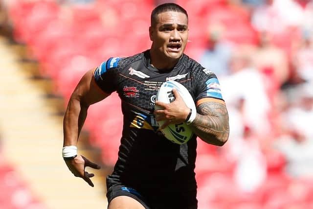 Castleford Tigers' Peter Mata'uti - in action during this year's Challenge Cup Final at Wembley Picture by Ed Sykes/SWpix.com