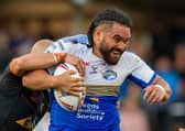 Konrad Hurrell, who will leave Leeds in November, has shrugged off an injury and hopes to bid farewell in front of home fans on Friday night when Rhinos take on Hull KR in their final regular Super League game of the season. Picture: Bruce Rollinson/JPIMedia.