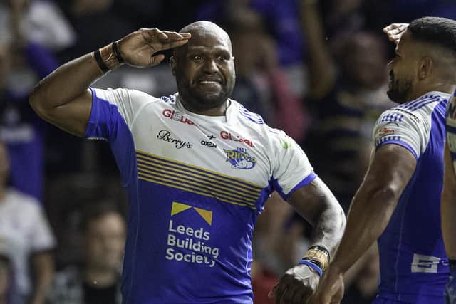 Leeds Rhinos half-back Rob Lui will play his last game at Emerald Headingley tonight against Hull KR but he hopes it won't be his last game for the club. Picture: Allan McKenzie/SWpix.com.