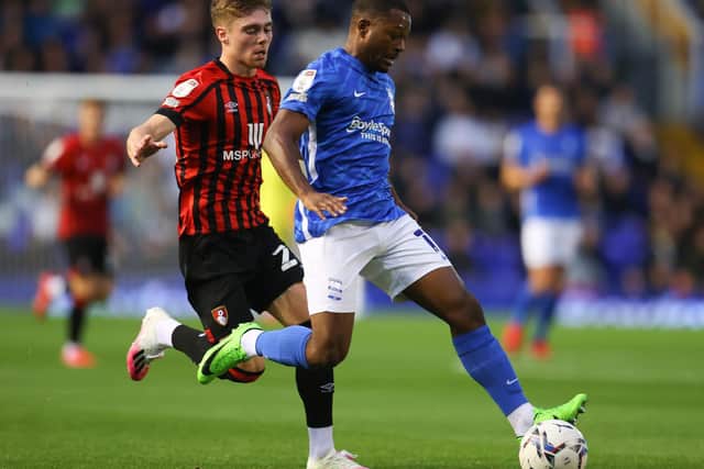 Davis on his full debut. Pic: Getty