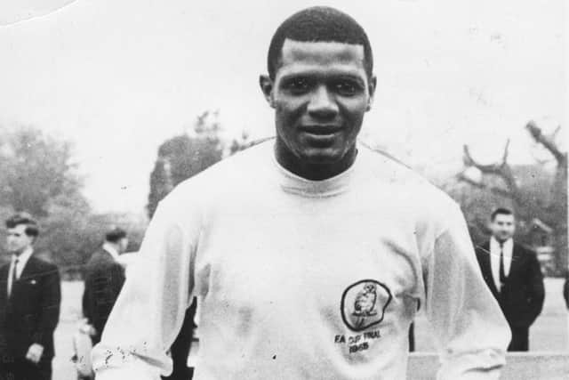 South African footballer, Albert Johanneson joined Leeds United in 1961 and stayed with the club for nine years.