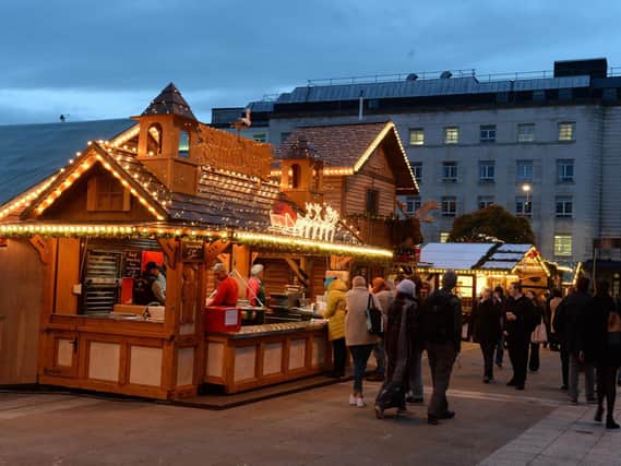 The Leeds German Christmas market in 2017