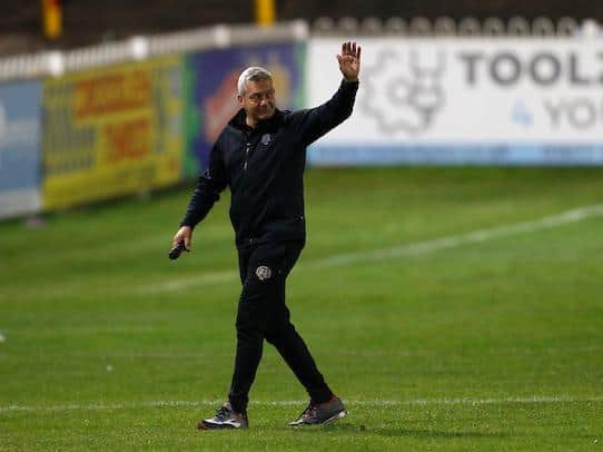 Daryl Powell waves goodbye. Picture by Ed Sykes/SWpix.com.