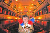 Comedian Ken Dodd on stage at the newly-refurbished Leeds City Varieties in September 2011. PIC: Simon Hulme
