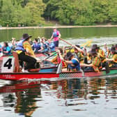 The 2019 Dragon Boat race at Roundhay Park