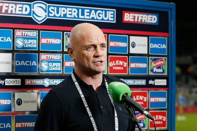 Winning mentality: Leeds Rhinos coach Richard Agar. Picture by Ed Sykes/SWpix.com
