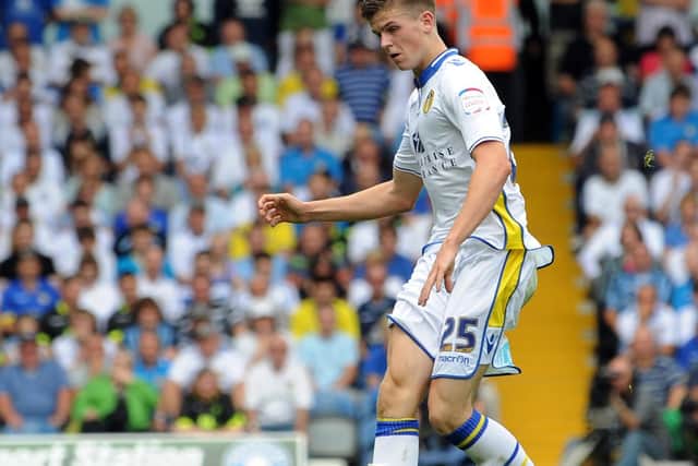 Sam Byram in action against Wolves at Elland Road on the opening day of the 2012/13 Championship season. PIC: Varley Picture Agency