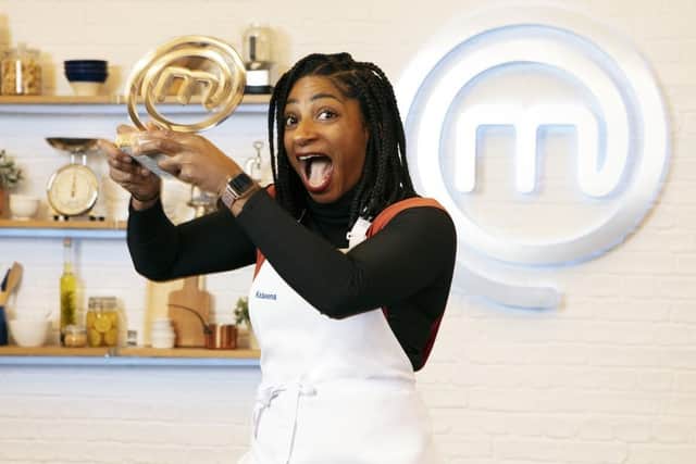 Kadeena Cox has been crowned Celebrity Masterchef winner.