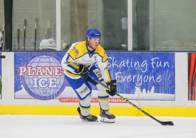 YOUNG GUN: Defenceman Ben Solder has impressed for Leeds Knights in pre-season, including his ability to play forward when required. Picture: Andy Bourke.
