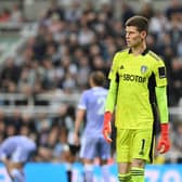 SERIOUS PROSPECT - Leeds United had 21-year-old goalkeeper Illan Meslier to thank on a number of occasions against Newcastle United. Pic: Bruce Rollinson