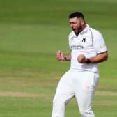 KEY MAN: Warwickshire's Tim Bresnan celebrates the wicket of Yorkshire's Dom Bess at Headingley last week. Picture: George Wood/Getty Images