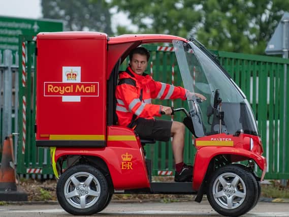 One of the Royal Mail E-trikes. PIC: Royal Mail/PA Wire