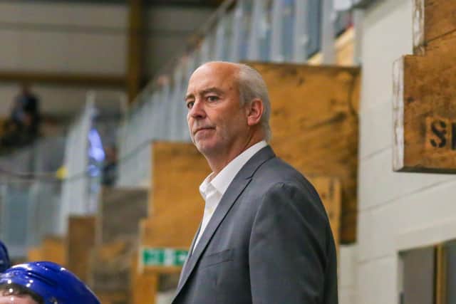 Leeds Knights' head coach (and dad) Dave Whistle. Picture: Andy Bourke.