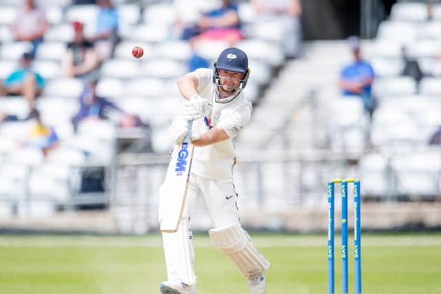 STICKING AROUND: Yorkshire's Adam Lyth is one of only two players - the other being Gary Ballance - to still be around from winning back-to-back titles under Jason Gillespie. Picture by Allan McKenzie/SWpix.com